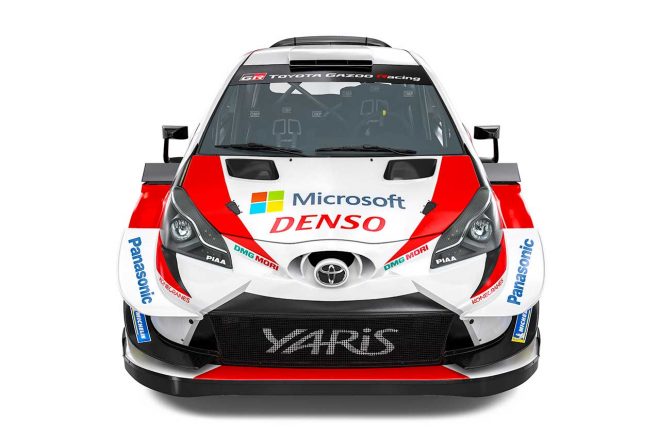 こちらは2019年仕様のトヨタ・ヤリスWRC