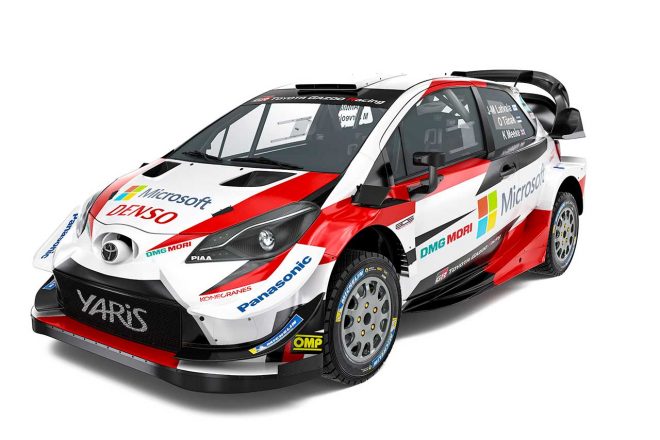 こちらは2019年仕様のトヨタ・ヤリスWRC