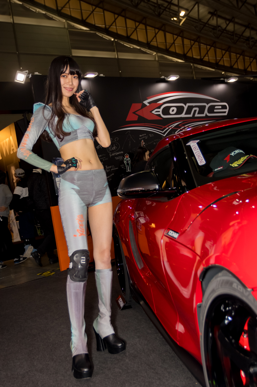 東京オートサロン2020コンパニオンギャラリー米倉楓／K-ONE