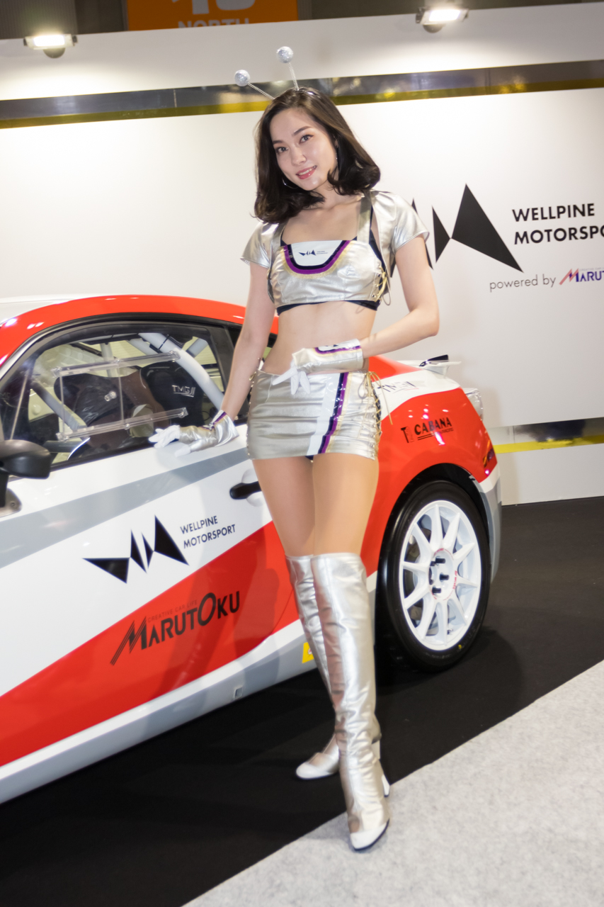 東京オートサロン2020コンパニオンギャラリーSena／WELLPINE