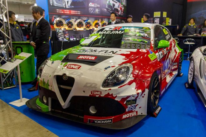 2019年のTCRジャパン・シリーズを戦ったアルファロメオ・ジュリエッタTCR