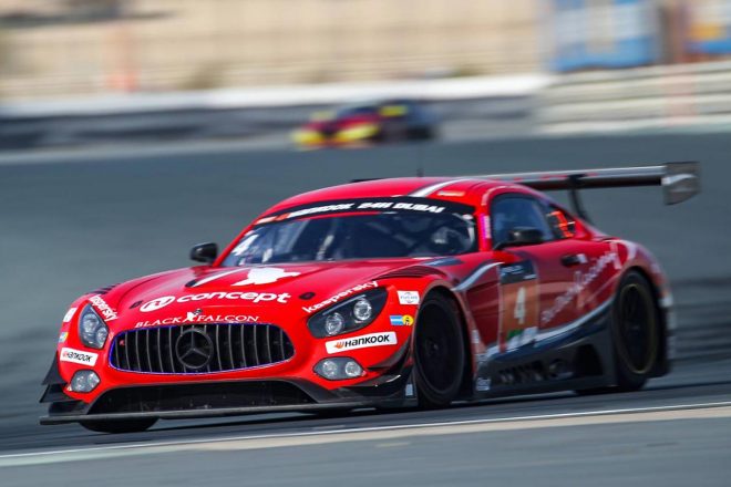 ドバイ24時間を制したブラックファルコンのメルセデス