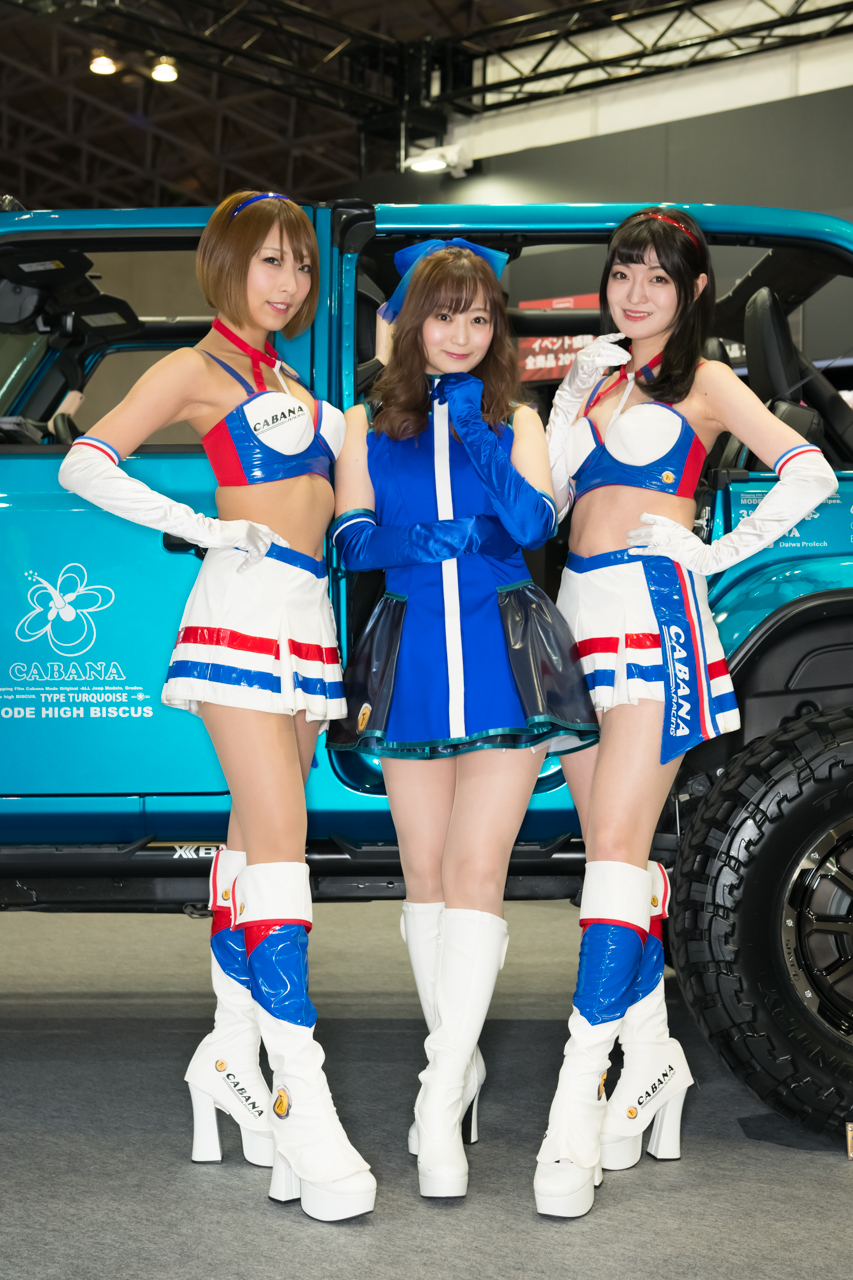 東京オートサロン2020コンパニオンギャラリーCABANA／TbyTwo