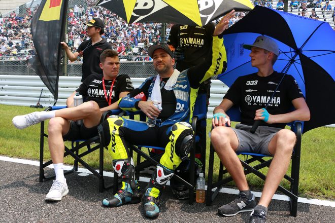 2019年鈴鹿8耐に参戦したチャビエル・シメオン（VRD IGOL PIERRET EXPERIENCES）