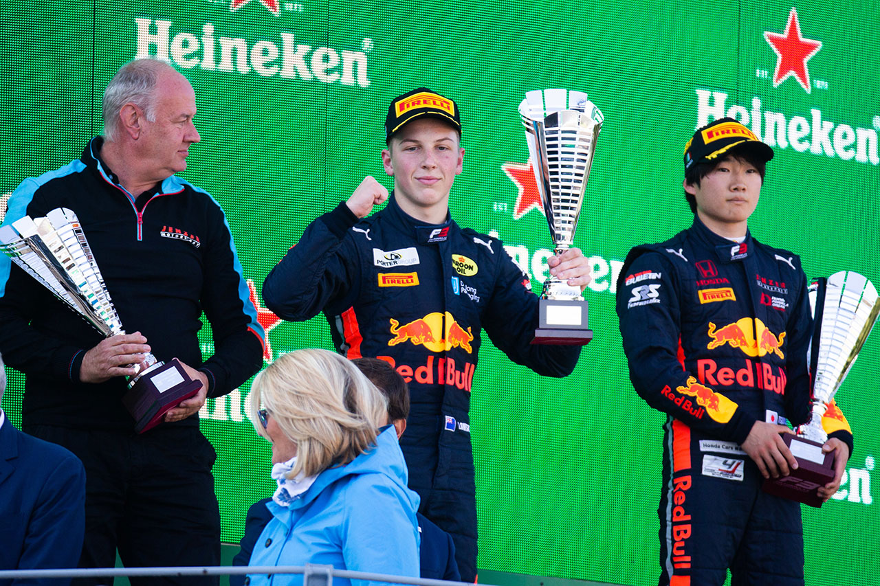 2019年FIA-F3第7戦モンツァ レース2　リアム・ローソン（MPモータースポーツ）