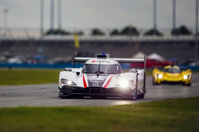 デイトナ24時間に向けたIMSA事前テストで最速タイムを刻んだ、マツダチーム・ヨーストの77号車マツダRT24ｰP