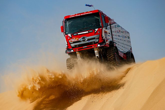 日野チームスガワラの菅原照仁組512号車