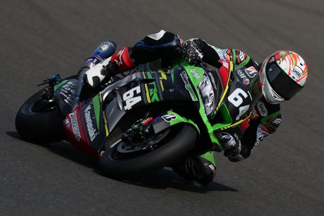 2019年は全日本ロードJSB1000に参戦した岩戸亮介（Kawasaki Team GREEN）