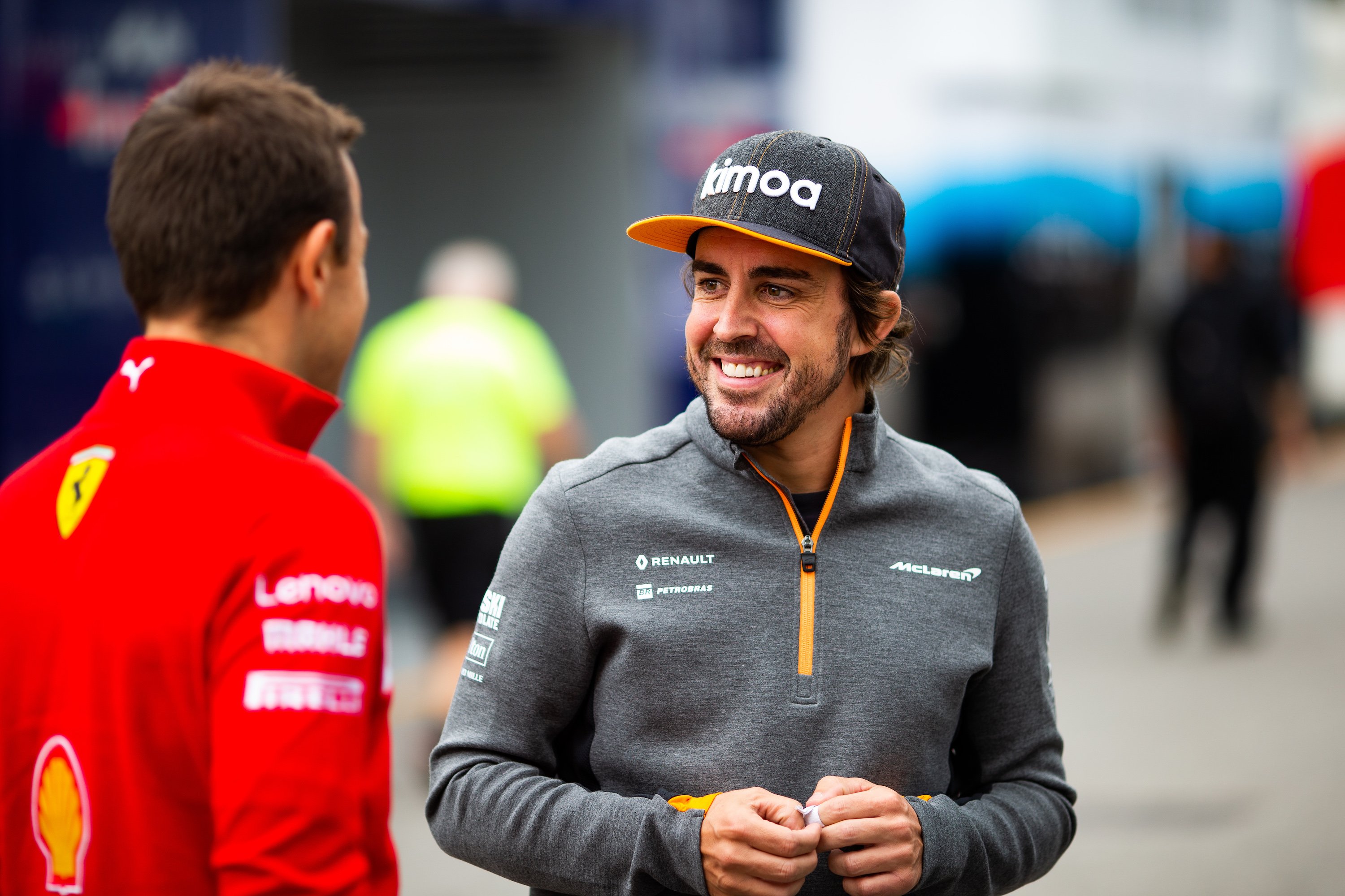 2019年F1イタリアGPでのアロンソ