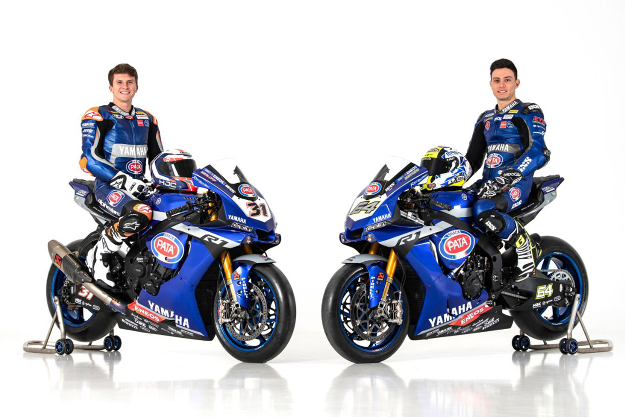 ギャレット・ガーロフ、フェデリコ・カリカスロ（GRTヤマハ・ワールドSBKジュニアチーム）