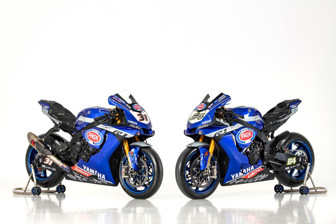 ギャレット・ガーロフ、フェデリコ・カリカスロの2020SBK仕様 ヤマハYZF-R1