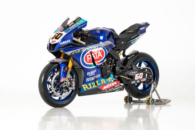 ヤマハYZF-R1 2020SBK仕様 マイケル・ファン・デル・マーク機