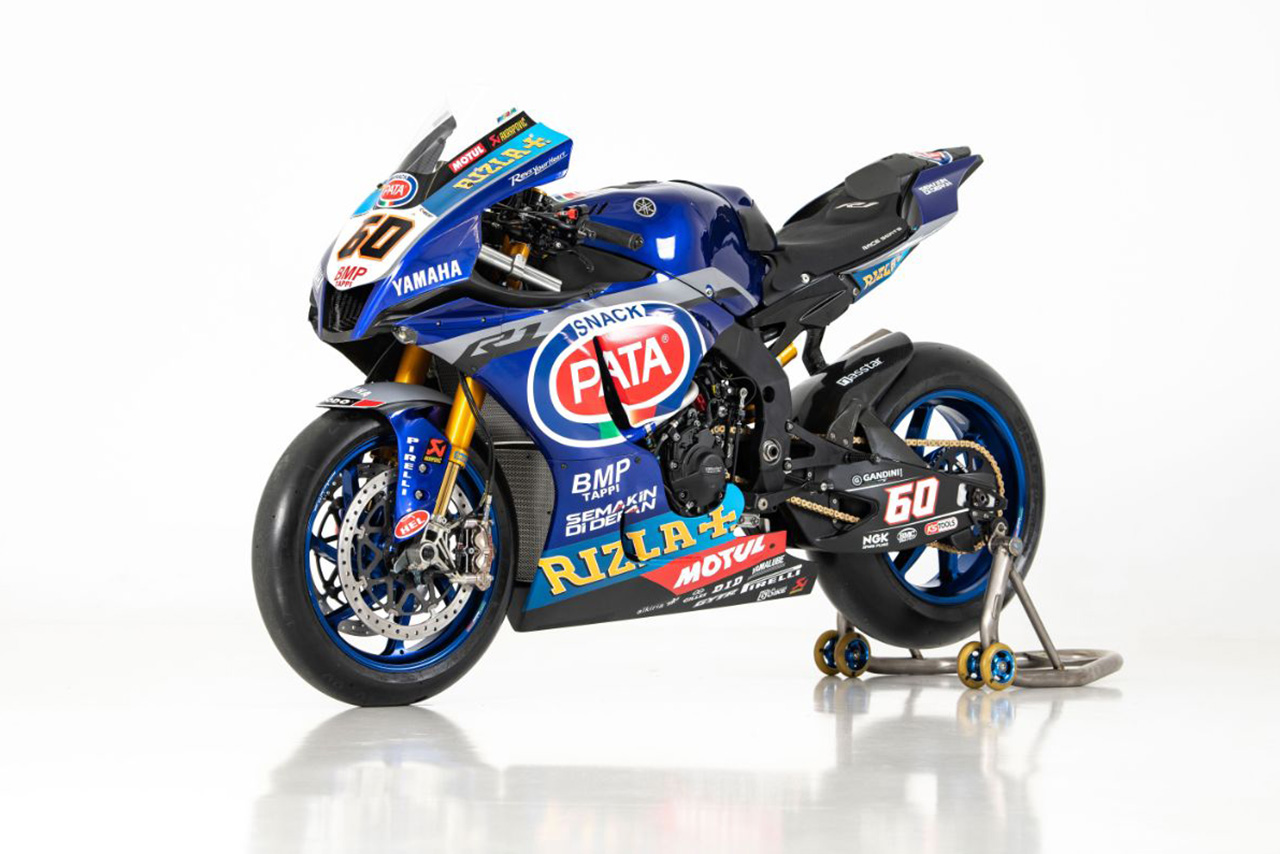 ヤマハYZF-R1 2020SBK仕様 マイケル・ファン・デル・マーク機