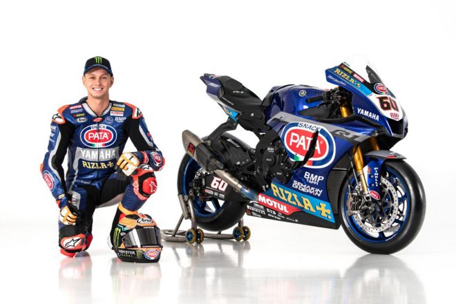 2020年SBKを戦うマイケル・ファン・デル・マーク（パタ・ヤマハ・ワールドSBKオフィシャルチーム）