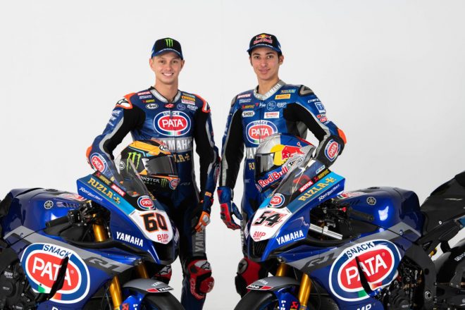 マイケル・ファン・デル・マーク、トプラク・ラズガットリオグル（パタ・ヤマハ・ワールドSBKオフィシャルチーム）