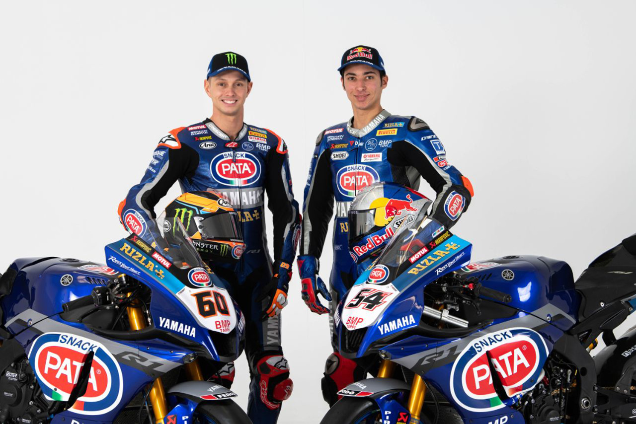 マイケル・ファン・デル・マーク、トプラク・ラズガットリオグル（パタ・ヤマハ・ワールドSBKオフィシャルチーム）