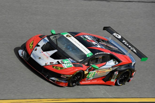 GRTにスペアシャシーを提供したポール・ミラー・レーシングの48号車ランボルギーニ・ウラカンGT3 Evo