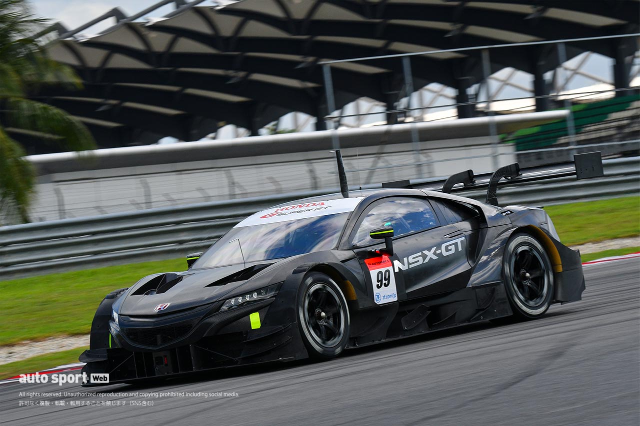 ホンダ開発車の90号車NSX-GT