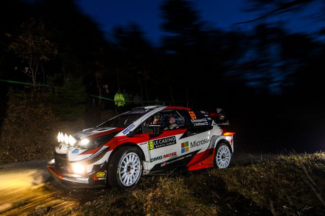 カッレ・ロバンペラ（トヨタ・ヤリスWRC）もWRC最上位クラスデビュー初日を無事に終えた