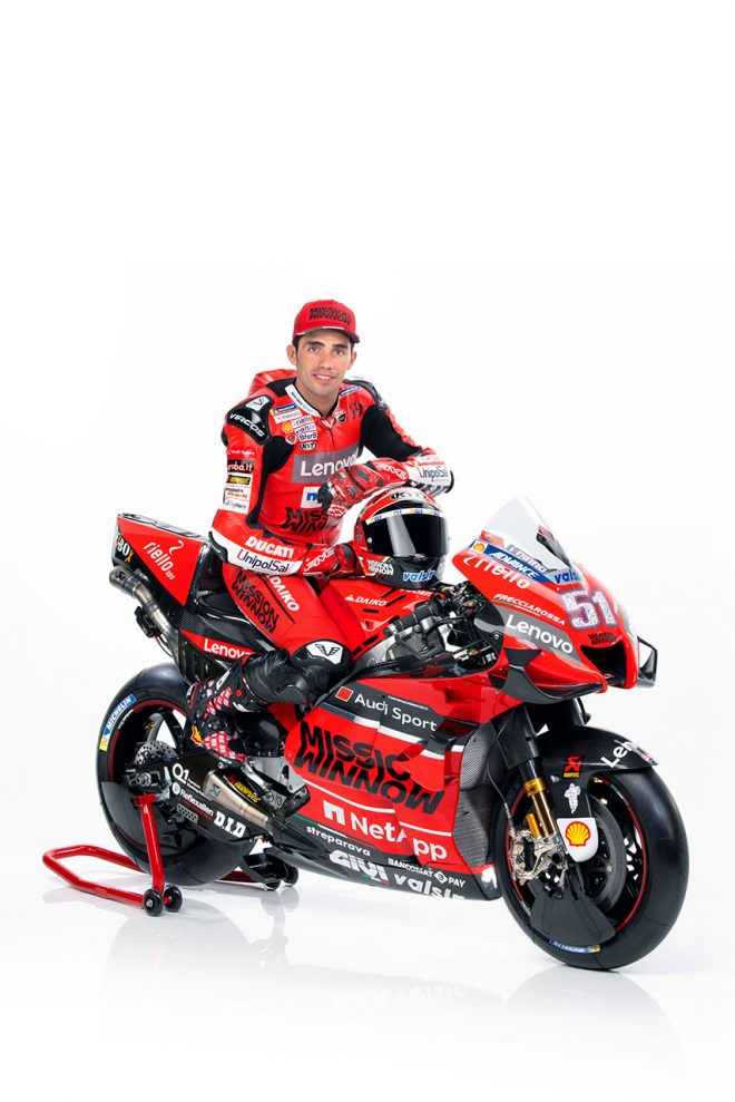 ドゥカティ・チームのテストライダーを務めるミケーレ・ピロ
