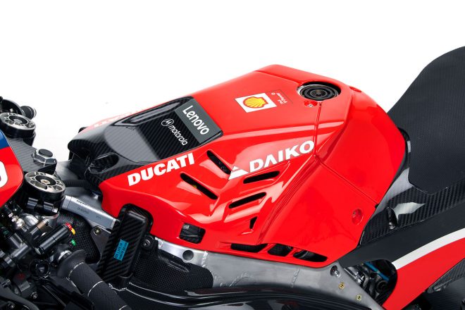 ドゥカティ2020年型MotoGPマシン、デスモセディチGP 20