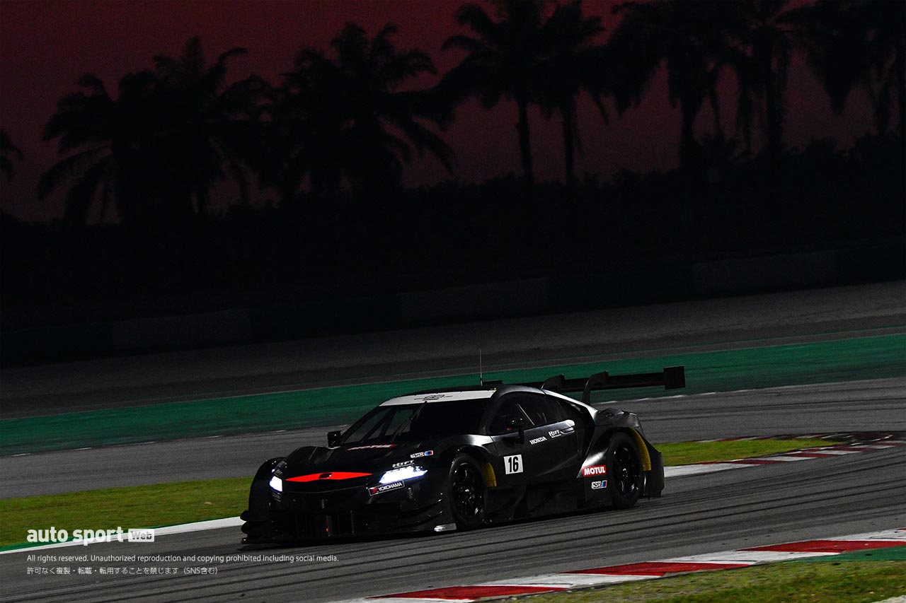 TEAM MUGENの16号車ホンダNSX-GT
