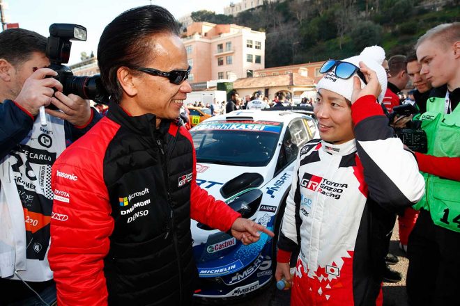 勝田貴元（トヨタ・ヤリスWRC）