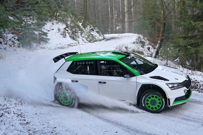 ファビアR5エボから改称されたシュコダ・ファビア・ラリー2エボ