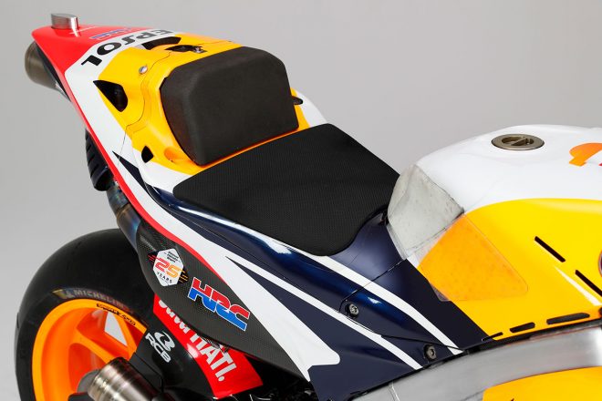 2019年型ホンダRC213Vのシート