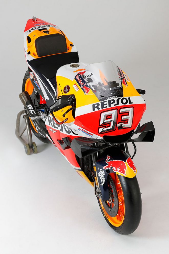 2019年型ホンダRC213V（上部）
