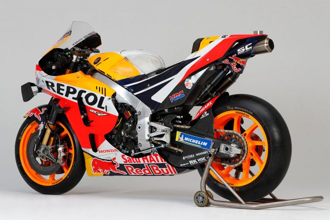 2019年型ホンダRC213V（リヤ）