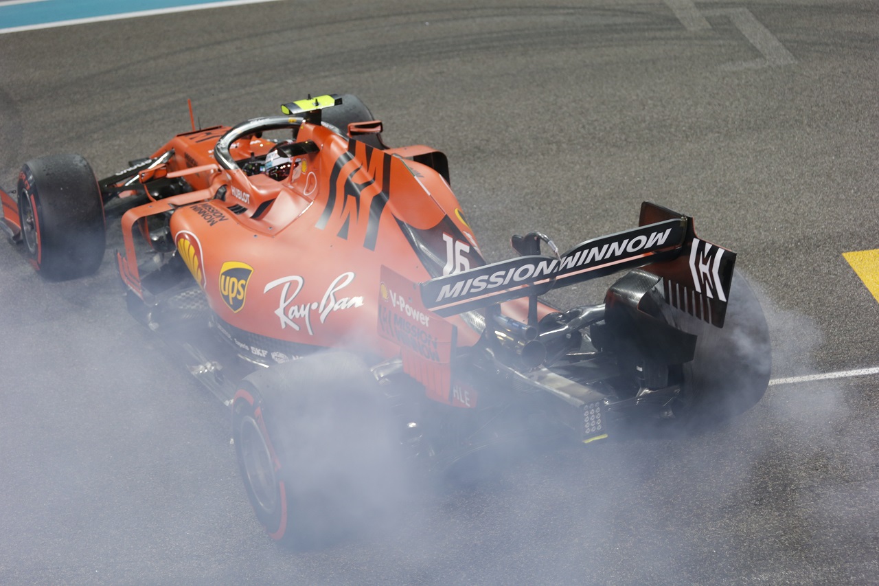 2019年F1アブダビGP　シャルル・ルクレール（フェラーリ）
