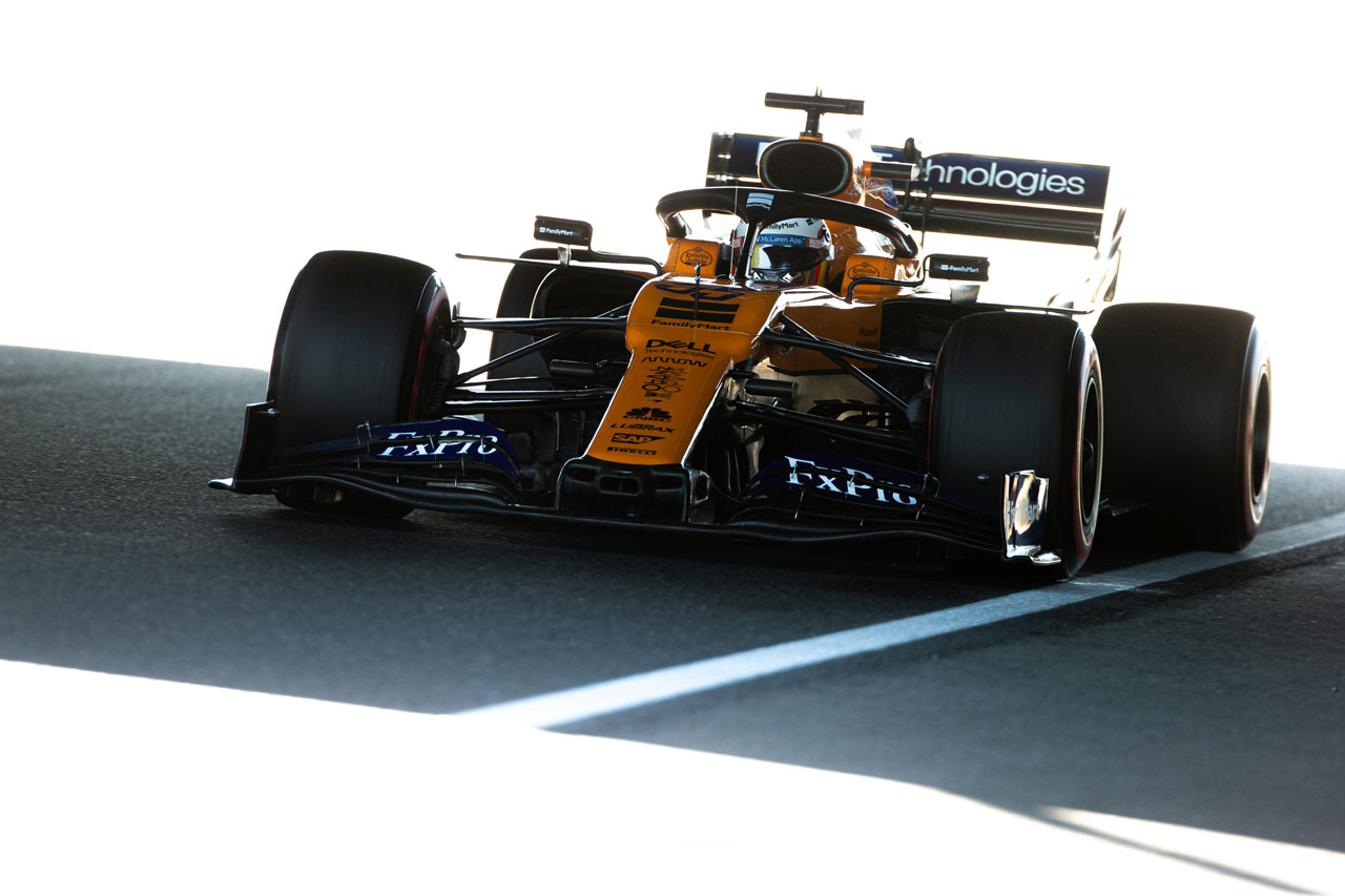 2019年型マクラーレンMCL34・ルノーに乗るカルロス・サインツＪｒ．