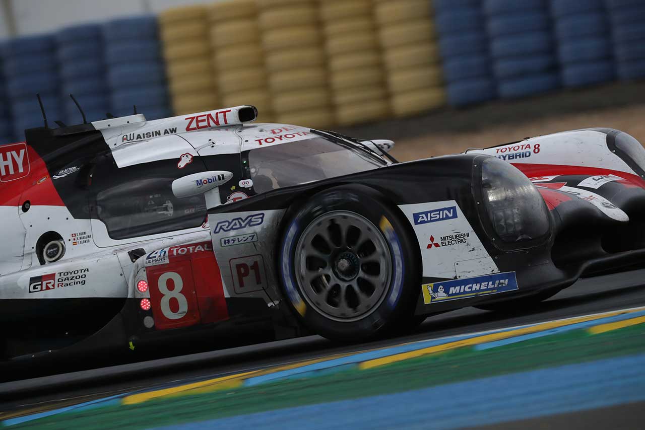 2019年のル・マン24時間レースを制した8号車トヨタTS050ハイブリッド