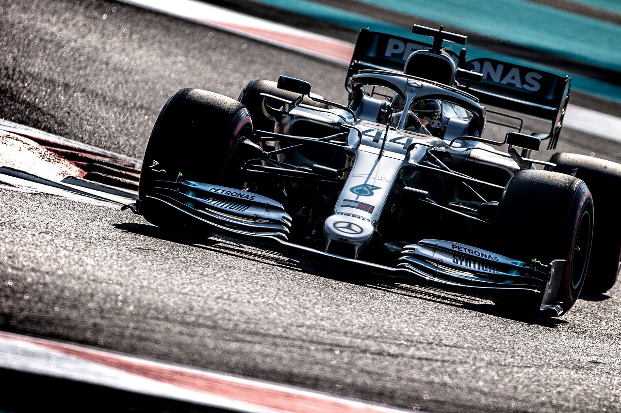 2019年F1アブダビGP　ルイス・ハミルトン（メルセデス）