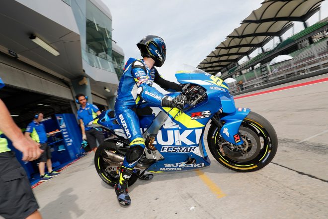 スズキテストライダーのシルバン・ギュントーリ