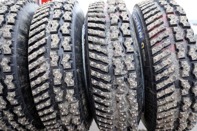 2019年のラリー・スウェーデンにミシュランが持ち込んだスパイクタイヤ