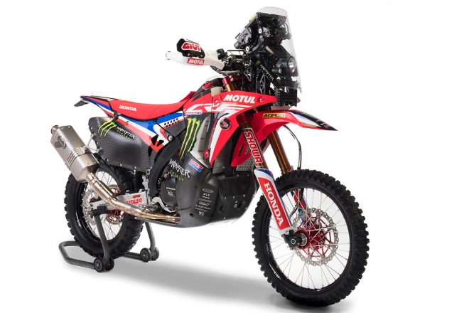 ダカールラリー2020：Honda CRF450 RALLY