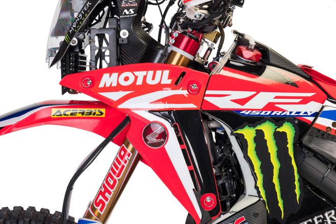 ダカールラリー2020：Honda CRF450 RALLY
