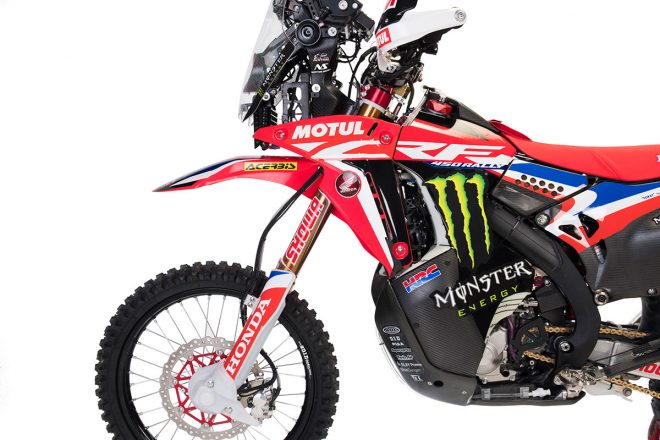 ダカールラリー2020：Honda CRF450 RALLY