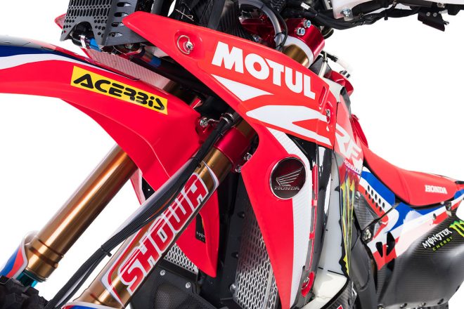 ダカールラリー2020：Honda CRF450 RALLY