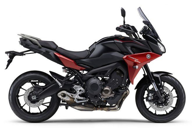 ヤマハ、トレーサー900（マットダークグレー）
