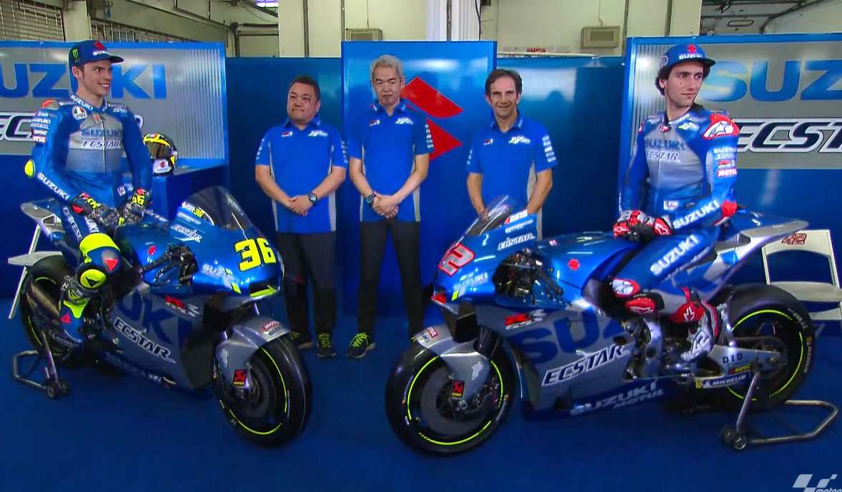 2020年チーム・スズキ・エクスターが2020年型GSX-RRを発表