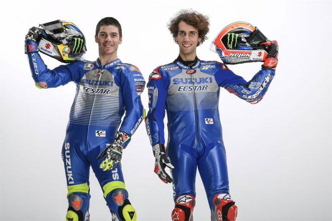 2020年MotoGP：アレックス・リンス、ジョアン・ミル／チーム・スズキ・エクスター