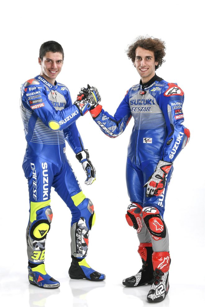 2020年MotoGP：アレックス・リンス、ジョアン・ミル／チーム・スズキ・エクスター