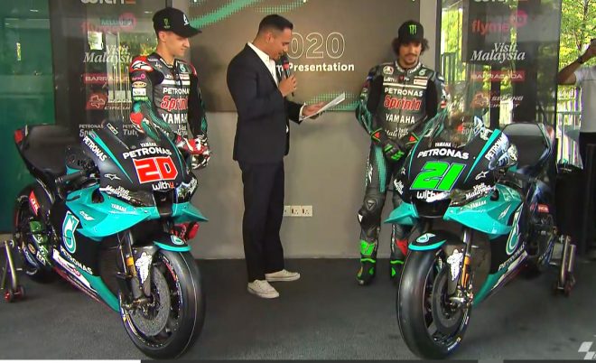 ペトロナス・ヤマハ・セパン・レーシング・チーム発表会