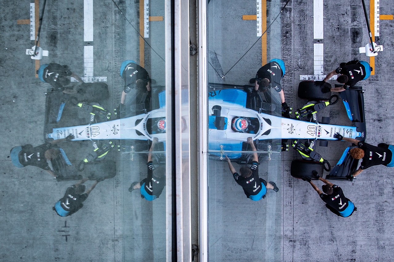 2019年F1アブダビテスト　ニコラス・ラティフィ（ウイリアムズ）