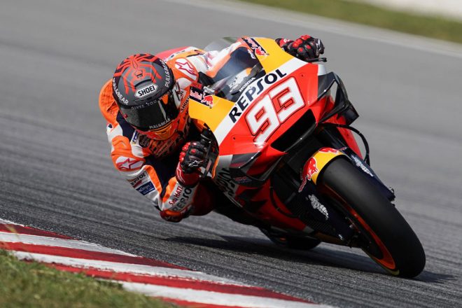 2020年MotoGPセパン公式テスト：マルク・マルケス（レプソル・ホンダ・チーム）