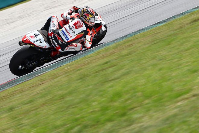 2020年MotoGPセパン公式テスト：中上貴晶（LCRホンダ・イデミツ）
