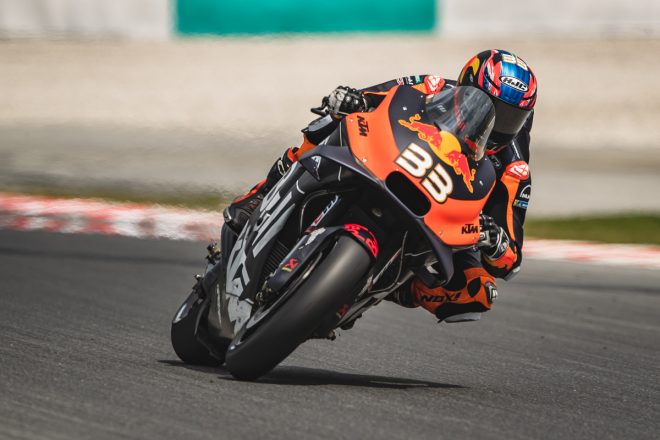 2020年MotoGPセパン公式テスト：ブラッド・ビンダー（レッドブルKTMファクトリー・レーシング）
